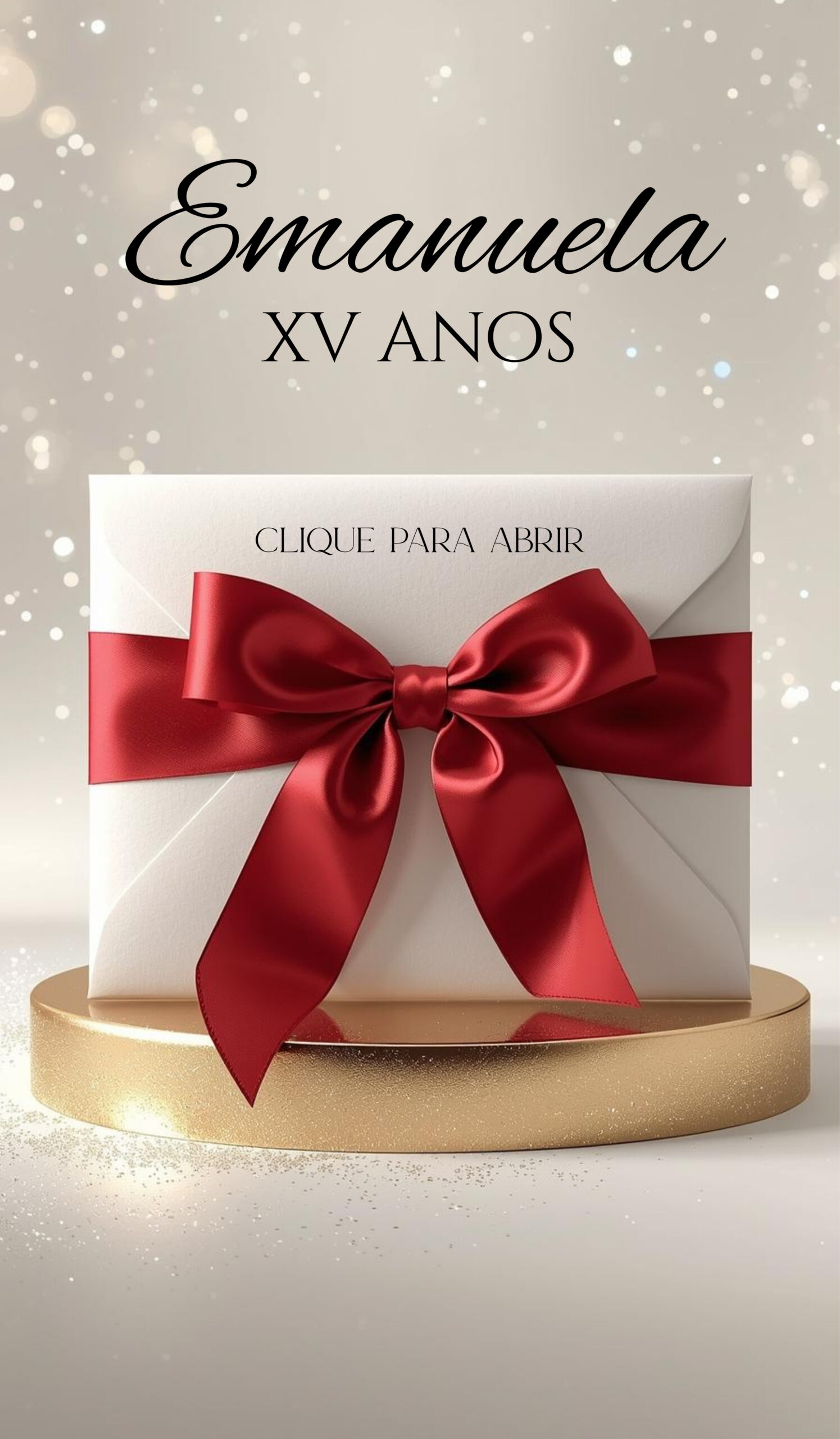 Capa do convite